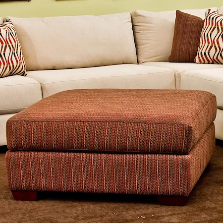 Large Cocktail Ottoman